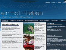 Tablet Screenshot of einmalimleben.com